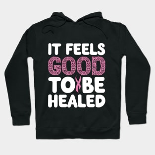 Positively motivational design for  Breast cancer warrior Hoodie